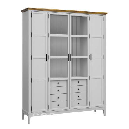 Шкаф для книг Квадро-С 422Ф/04